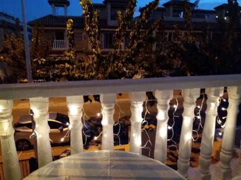 Evening on the balcony