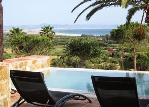 Breathtaking view from the terrace and from plunge pool
