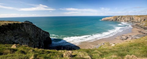 Beautiful Trebarwith Strand - our nearest beach