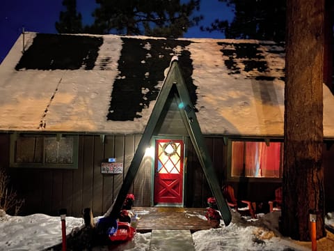 Front Entrance during Winter