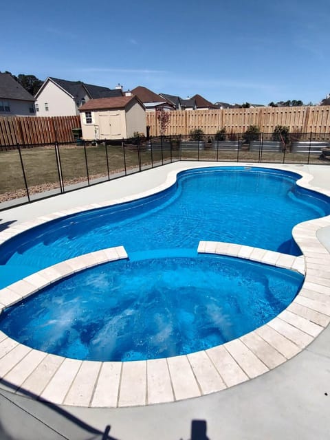Spa and pool.  Pool is heated upon request.