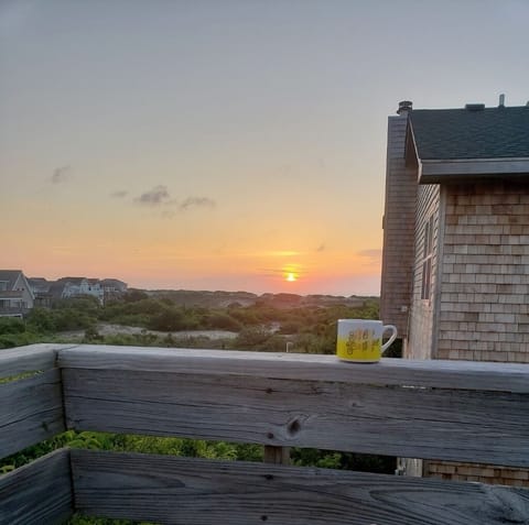 Sunrise from top Deck on this house!  It's just peaceful!