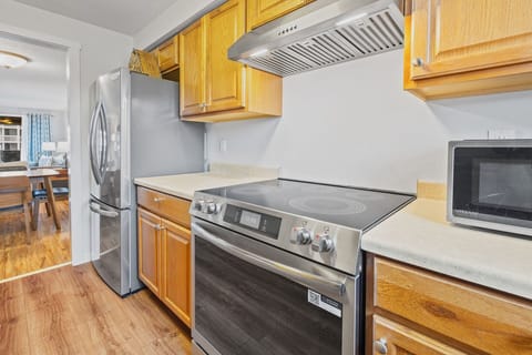 Cook up your favorites in the galley kitchen.