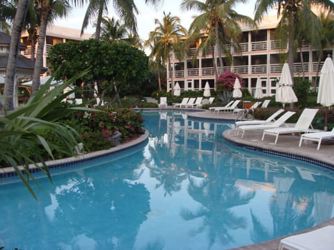 The pool and grounds of Ocean Club West Resort are gorgeous!