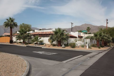Casa Agave sits on a double lot , surrounded by a privacy wall facing 2 streets