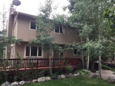 Outside of unit in summer