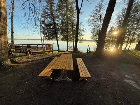 Picnic Table – yet another place to enjoy a meal together.