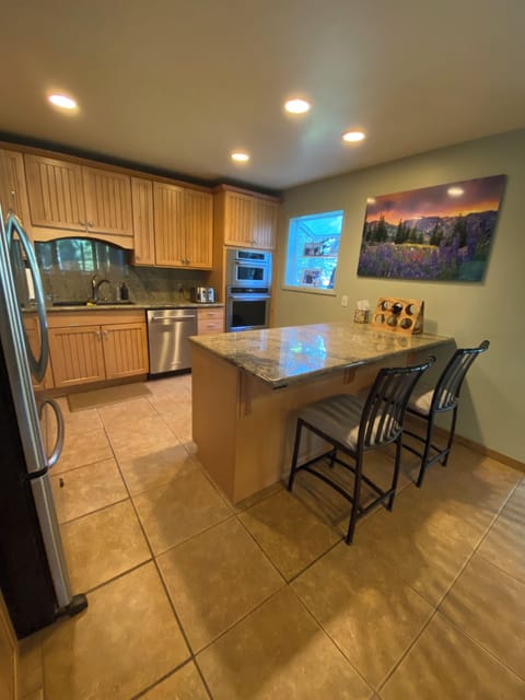 Well provisioned kitchen