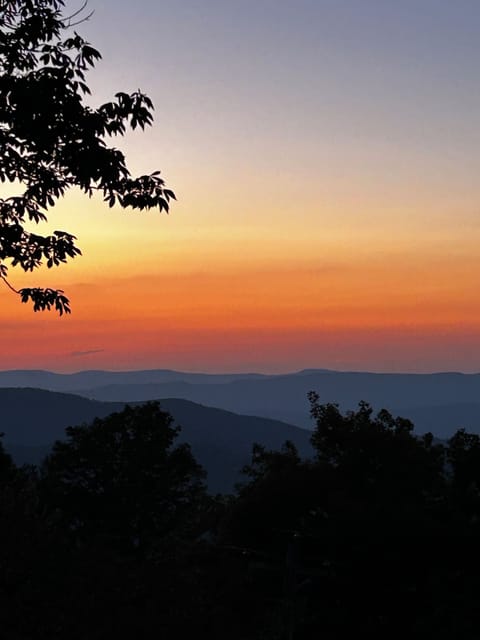 Amazing sunsets from the deck.