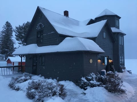 View from the main parking area.