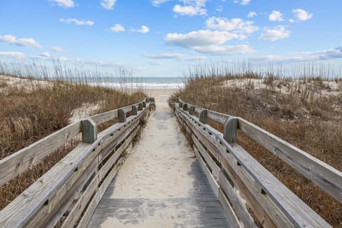 beach access short walk away