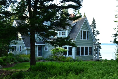 Approach to the house from the land side.