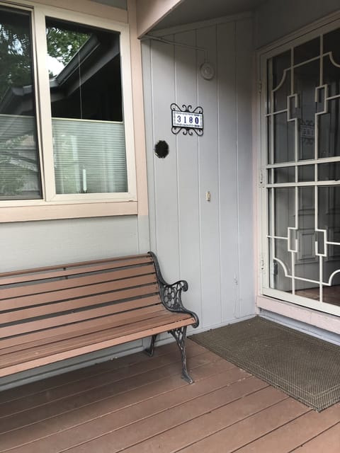 Front porch and main entry