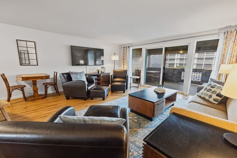 Open concept living/dining is great for family time.