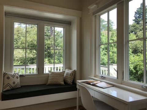 Bedroom I: Desk area with wonderful views.  Windows have blackout shades.