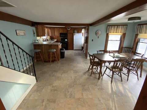 The first floor main kitchen.