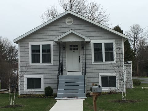 Home situated on a large corner lot with off street parking. Close to Track!