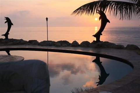 Quite, private. Beautiful. Pool is 3 feet from the Oceans edge