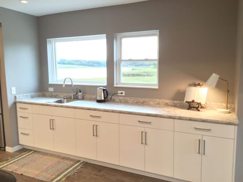 Lots of counter space for cooking & canning. Come & enjoy this wonderful kitchen