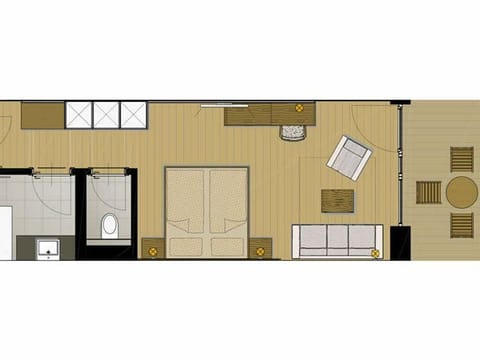 Hotelstudio "RUBIN" Superior shower, WC short - Hotel Kristall House in Salzburgerland