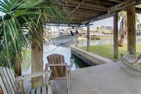 Covered boat slip and dock access 🚤