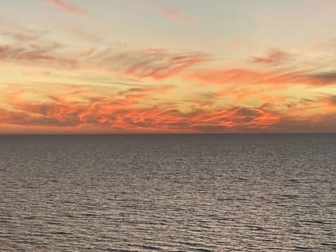 view from our balcony