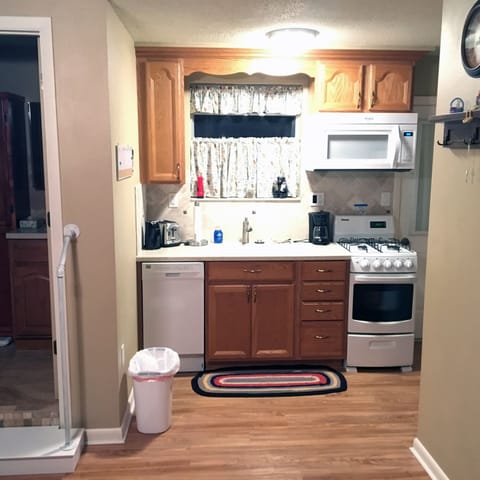 Kitchen view from the dining area