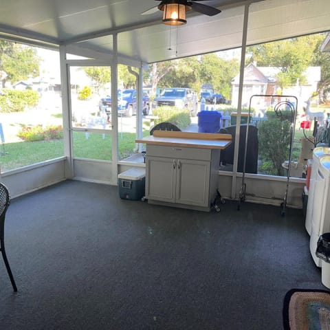 Screen Porch Entrance