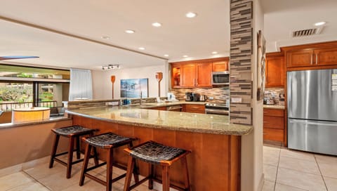 dining area + kitchen