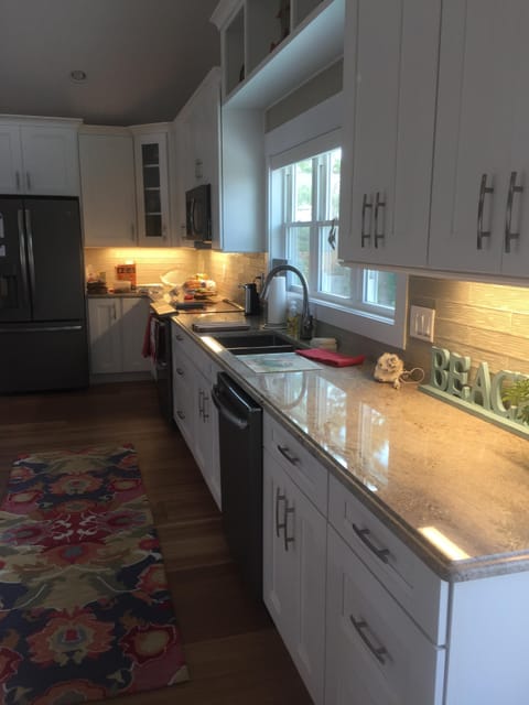 Large Open Kitchen Area with Eat in Island Area with seating for 6