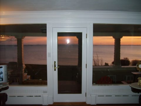 Sunset 🌅 Living room view .