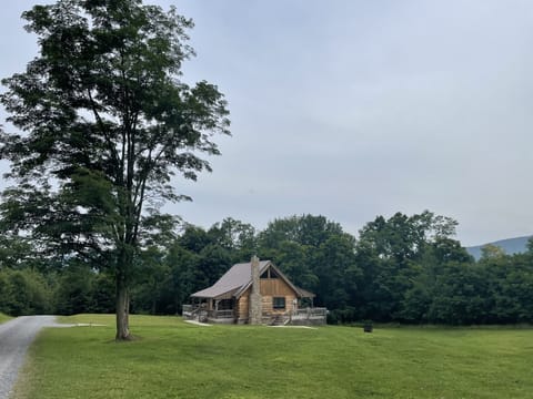 Side view on private land