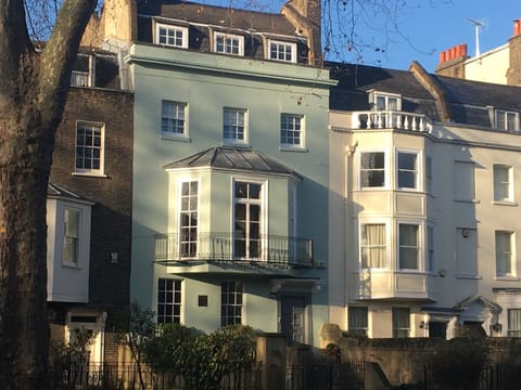 View of the house from the street
