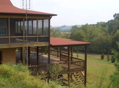 Two huge decks provide comfort, space and great outdoor views.