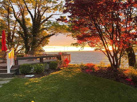 Amazing Lakefront View and Beach Access
From Deck