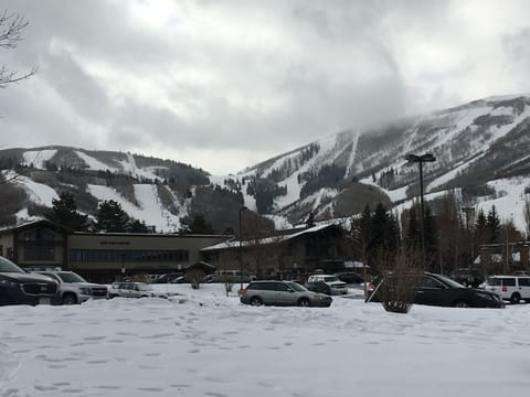 Park City Mountain Resort lifts you can see from our front porch.
