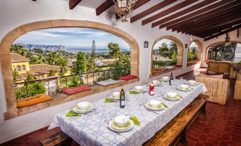 View of the sea from the Naya.