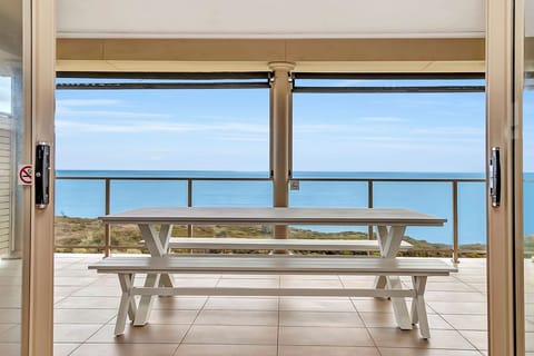 Balcony with Weber Family Q BBQ