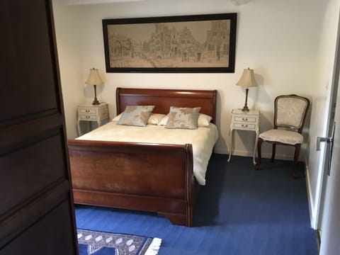 Main bedroom with mezzanine bedroom