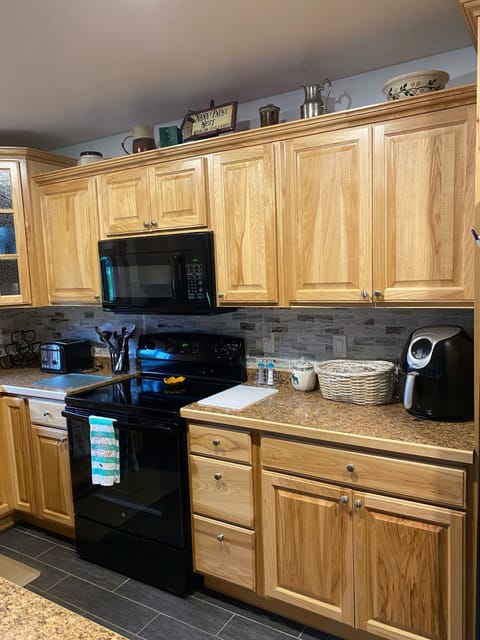 Electric stove and microwave