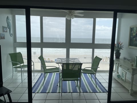 Large enclosed balcony