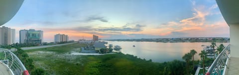 Panoramic view from balcony
