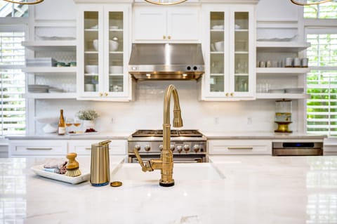 “Touch” Faucet and Auto Soap Dispensers