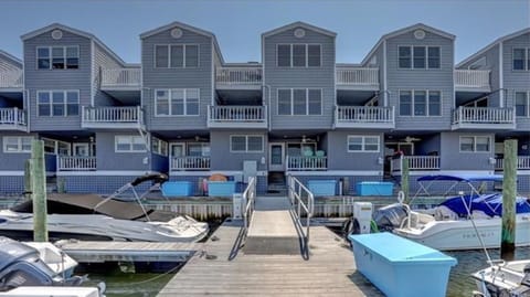 view of the units "2nd and 3rd floor" from the dock