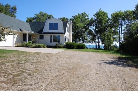 back of my home - coming down the driveway