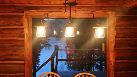 view from dining table