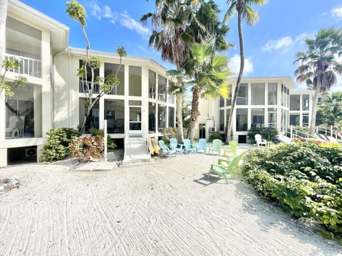 House view from beach