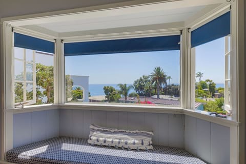 Ocean Views from the bay window.