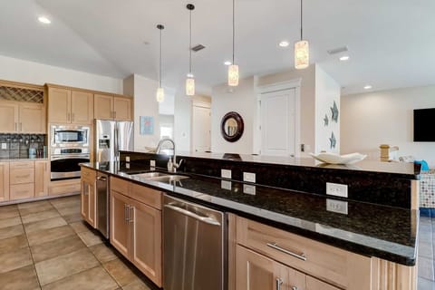 All granite countertops