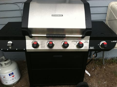 new outdoor grill.
